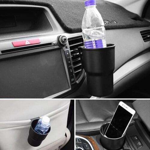 Universal Car Air Vent Mount Plastic Drink Water Bottle Holder Storage Cup Rack