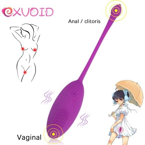 EXVOID Vagina Eggs Vibrator Dildo G Spot Massager Sex Toy For Women Adult Toys For Couples Wireless Remote Vibrator 10 Frequency