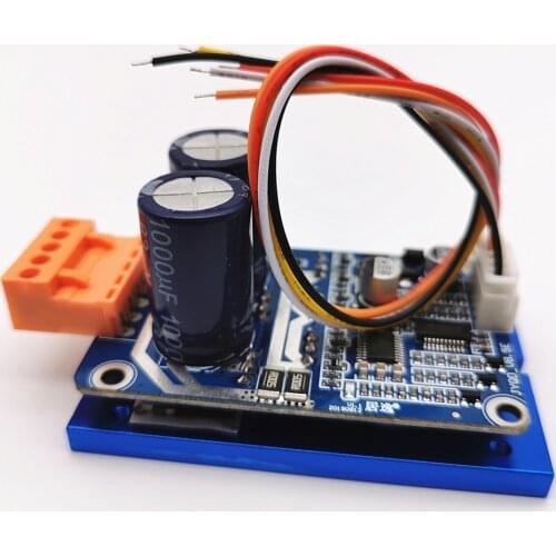 18-50V 15A JYQD-V8.5E bldc motor driver board for sensorless brushless DC motor with heatsink,connector and wires
