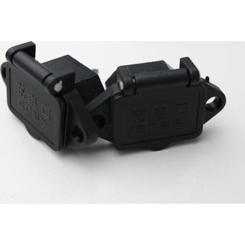 3Pcs Ac 250V 10A 3P Iec320 C14 Inlet Plug Power Socket Black W Cover