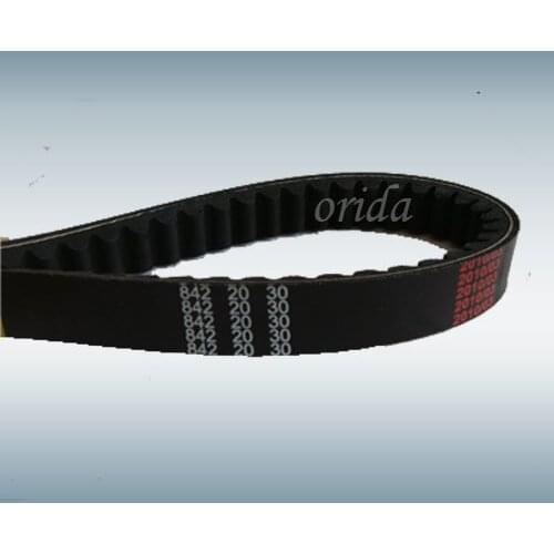 842x20x30 GY6 scooter belt , CVT Scooter Belts , transmission belt,motorcycle belt