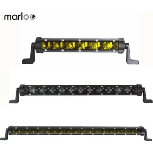 Car 8 14 20 26 Inch Offroad 6D White Amber LED Work Light Bar for Jeep Truck SUV ATV 12V 24V 4WD 4x4 Accessories