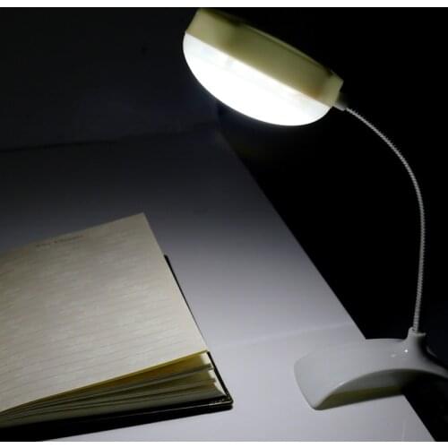 1PC Flexible Clip-on Table Lamp 5 LED Clamp Reading Study Bed Laptop Desk Bright Light wholesale