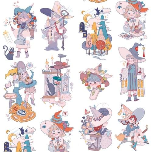 New Magic Girl Washi Tape Pet Girl Tape Material