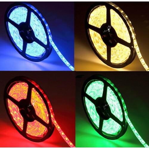 OSIDEN Light Strip 100M Fita Ribbon Led Tape Flexible RGB LED IP65 12V5050 SMD 60leds waterproof 300 LEDs 60leds/M Holiday Light