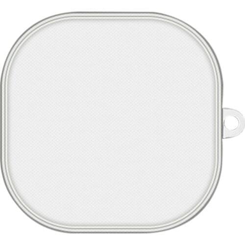 Transparent TPU Case Cover Compatible With-SoundPEATS Trueair2 Earphone Case With Keychain Protective Dustproof