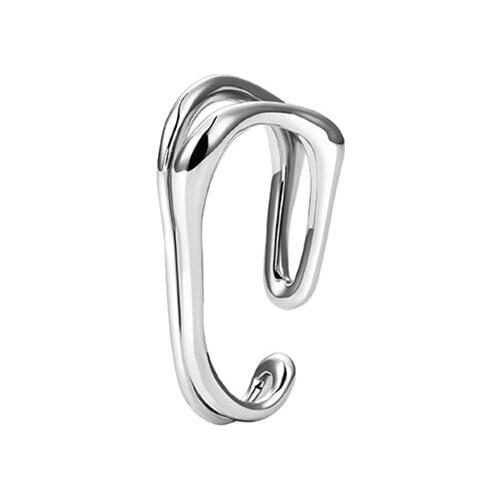 No Pierced Earrings Personalized Design Exaggerated Niche Couples Irregular High-End Jewelry Accessories