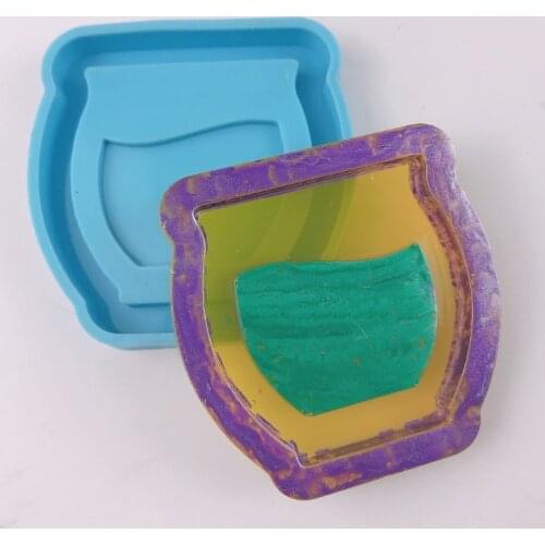 Shaker Quicksand Epoxy Resin Mold Pendant Silicone Mould DIY Crafts Jewelry Decorations Casting Mold