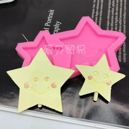 Small flower Daisy silicone mold chocolate fondant Mori cake decoration baking tool glue drop mold resin molds