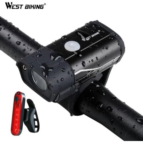 Bike light front Bicycle lighting accessories mountain products fashion Powerful Running headlight rechargeable usb mtb light