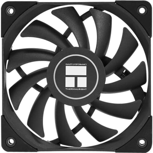 Thermalright TL-C12015B 12cm Chassis Cooling Fan 1800 Turn Thin Black Fan
