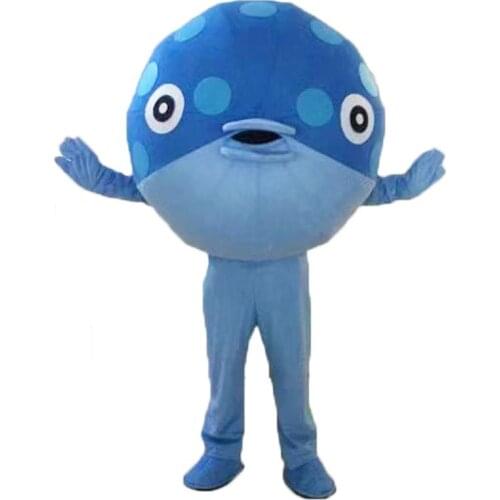 TML Cosplay Marine life clown fish Mascot Costume clownfish Cartoon character costume Advertising Party Costume animal carnival