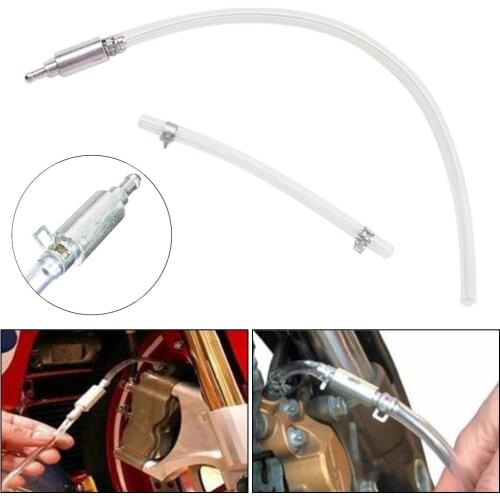Universal Portable Oil Brake Change Bleeding Tools Valve Tube for Motorcycle Motorbike PVC Brakes Tube