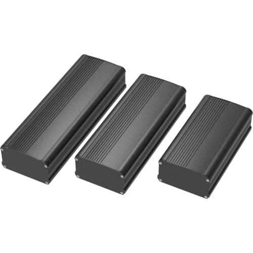 Universal Electric Wire Aluminum Product Box Ups Battery Aluminum SilverCase H12 95*55mm