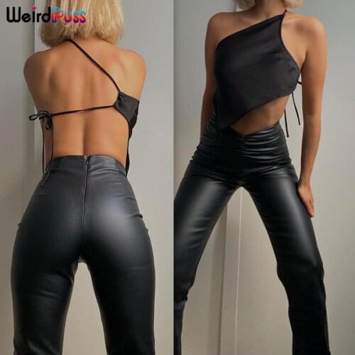 WEIRD PUSS Women's Off Shoulder Tops