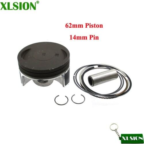 XLSION Z190 2 valve Piston kit 62mm For Zongshen 190cc Pit Dirt Bike