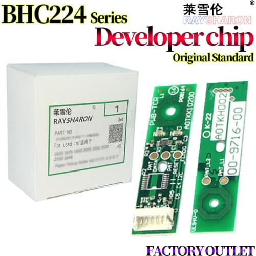 Developer Chip For Use in Konica Minolta Bizhub C220 C280 C360 C224 C284 C364 C454 C554 C258 C308 C368 C221 C281 C7122 C7128