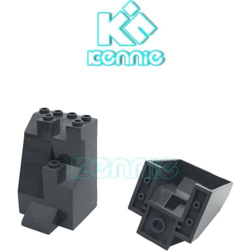 50pcs/lot Kennie Building Blocks DIY stone mountain parts Compatible with Brick Parts Mountain Rock 4x3x5 DIY block