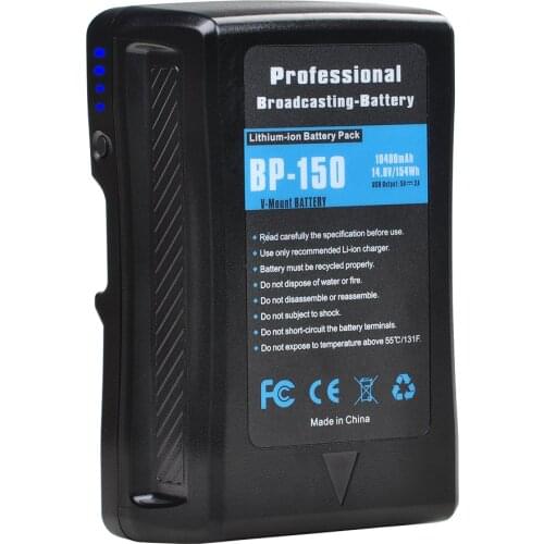 BP-95 BP-150 BP 95 BP 150 V-Lock Battery for Sony Camera, Photography LED Lamp, Camcorder BP Battery