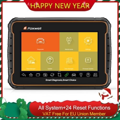 FOXWELL GT60 Automotive Code Reader All System Diagnose Oil Service Reset EPB TPS TPMS DPF SAS CVT OBD 2 Automotive Scanner