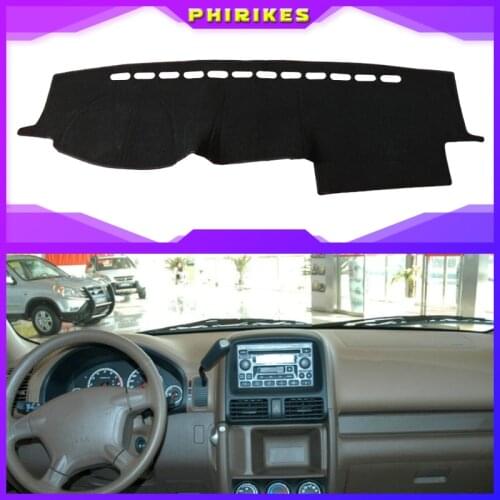 For Honda CR-V CRV Car Dashboard Cover Dash Mat Pad Dash Board Carpet Auto Sun DashMat Car Styling 2002 2003 2004 2005 2006