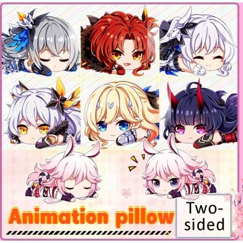 Honkai Impact 3 Game Related Product Anime Plushie Cushion pillow Kiana/Bronya/Theresa/Himeko/Raiden Mei Stuffed Plush Doll Toys