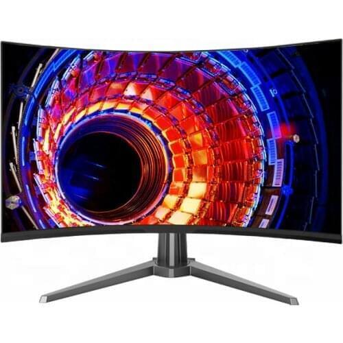 27inch 1080p Pc LCD Curved Gaming Monitor For Desktop Computer 144hz 1ms Gaming Displays