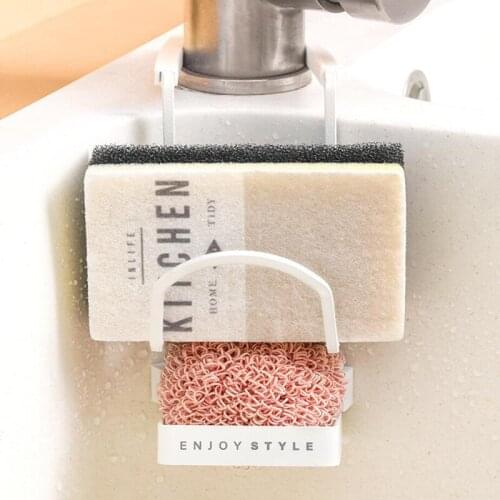 Sink Caddy Sink Sponge Holder Small Kitchen Bathroom Metal Organizer Liquid Dish Drainer Faucet Rack Shower Kitchen Accessories
