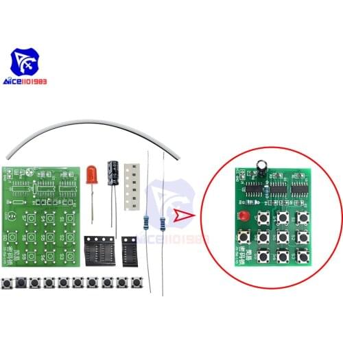 Diymore Multi-Functional Coded Lock Learning Suite Module Electronic Training Parts DIY Kits