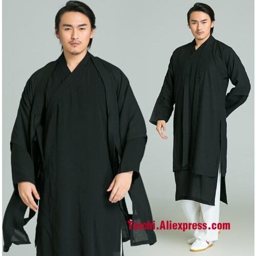 Male And Femail Handmade Linen Tai Chi Uniform,Flax Kung Fu,martial Art Suit,three Pieces Top+pants+Veil,black,white,red,purple