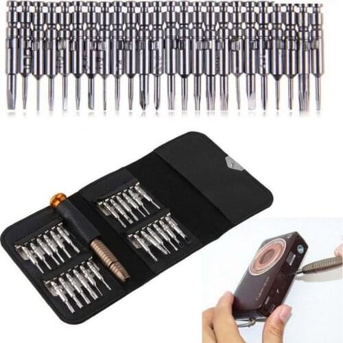 25 in 1 Mini Screwdriver Tools Set Drone Repair Parts small tool case bag for DJI Mavic Pro/Spark/Phantom4/3/2 Drone accessories