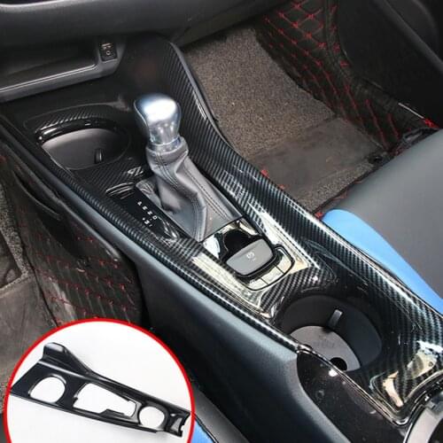 For Toyota CHR Izoa Center console panel modification sticker ABS