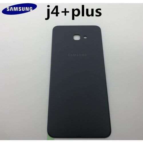 Original For Samsung Galaxy J4+ j4 plus j415 Back Battery Cover Door Rear Housing Case Replacement + Adhesive Sticke