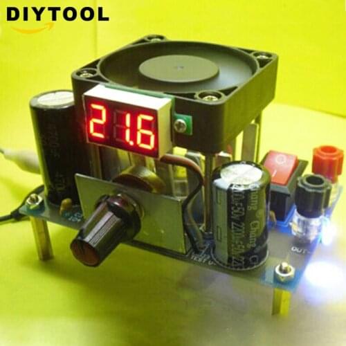 DIY LM338K 3A Step Down Power Supply Module for Arduino Raspberry pi Buck Converter Board DIY Kit AC 1-25V DC 3-35V To 1.2-30V