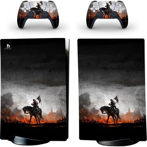 The Desolate Style PS5 Digital Edition Skin Sticker for Playstation 5 Console & 2 Controllers Decal Vinyl Protective Skins 1