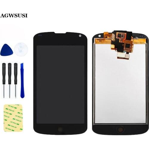 4.7" for LG Google Nexus 4 E960 LCD Display Screen Panel Google Nexus 4 LCD Touch Screen Digitizer Assembly Replacement
