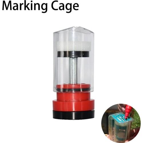 1PCS Newest Queen Marker Prevent injuries Suitable for Bee Labeled Bottle Fertility Mark Plastic Bottle Beekeeping Tool