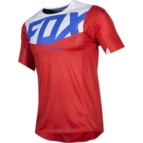 2021 Mens Downhill Jerseys aykw fox Mountain Bike MTB Shirts Offroad Motorcycle Jersey Motocross Sportwear Clothing bike