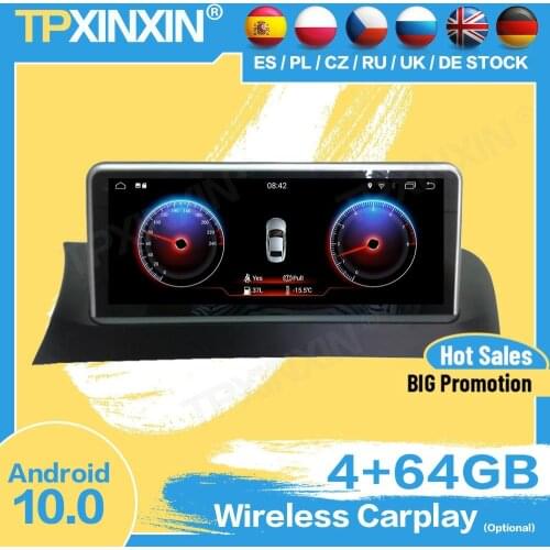 Car Radio 2 Din Stereo With Screen Control Receiver Bluetooth Android For BMW X3 2008 GPS Player Navigation Auto Audio Head Unit