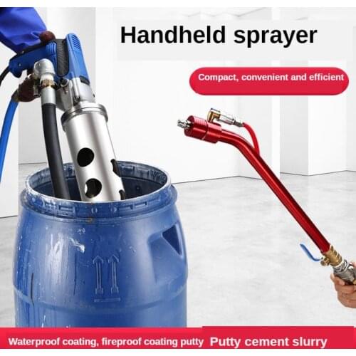 Putty Multifunctional Powder Cement Mortar Waterproof Coating Paint Latex Paint Exterior Wall Real Stone Paint Gun High-pressure