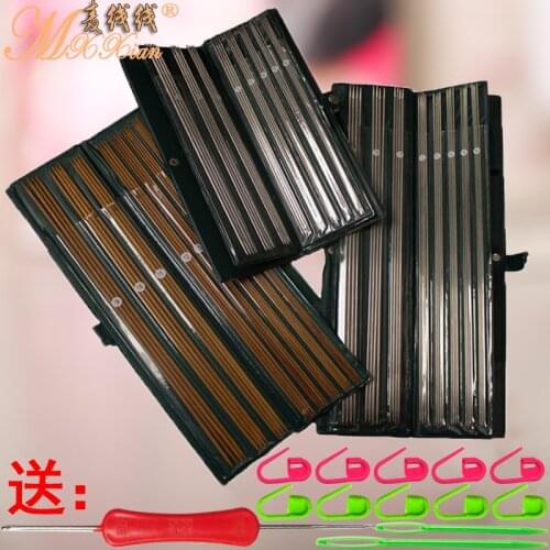 Stainless Steel Sweater Needle Wool Needle Kit Weaving Tool Stainless Steel Straight Needle Straight Pin