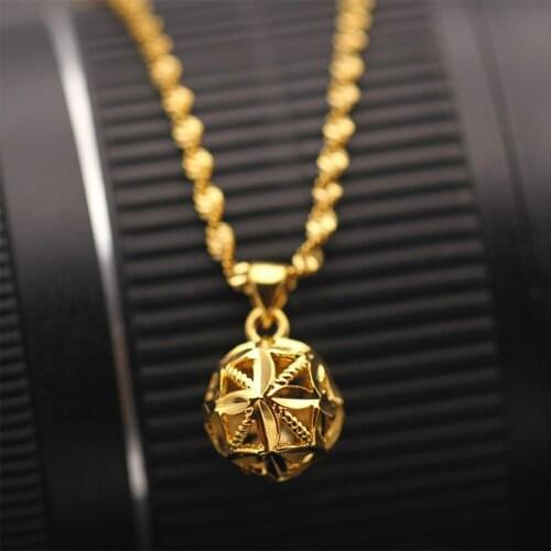 New Trendy Gold Platingl Love Heart Pendant Necklaces Jewelry Rose Gold Chain & Link Wedding Necklace For Women