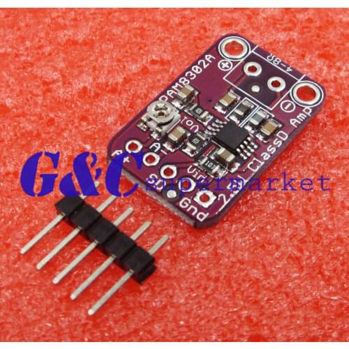 PAM8302 2.5W Class D Audio Amplifier PAM8302 Raspberry Pi top