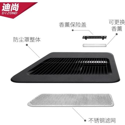 Suitable for 11-21 BMW new 5 series 530 air-conditioning air outlet protective cover under seat air outlet dust-proof net