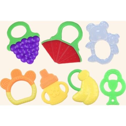 1pc Infant Silicone Teether Sensual Chewing Stick Pen Cover DIY Bite Toy Food Grade Silicone Necklace Teether as Baby Gift
