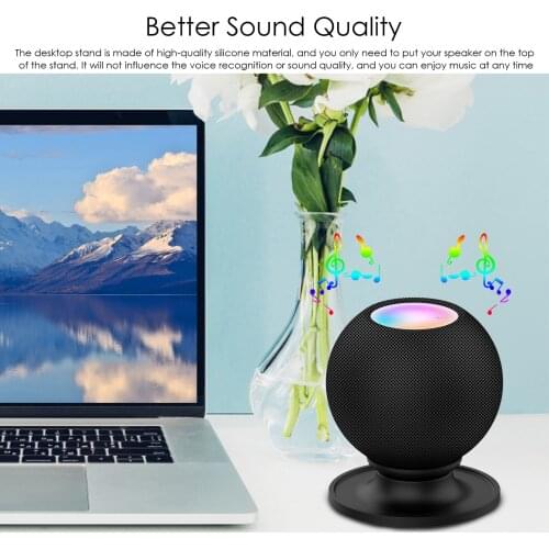 Universal Desktop Stand Smart Speaker Holder Cradle Bracket Stand Mount for HomePod Mini