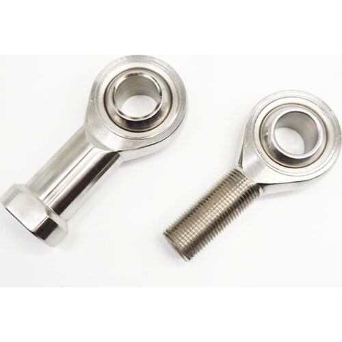 SI female thread SA male thread Stainless Steel Fisheye joint Rod ends bearings connecting rod universal joint ball head