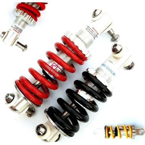 Bicycle Rear Shocks Suspension Bumper Bike Frame Spring Shock Damper Absorber On For MTB Folding Bike 125/150mm