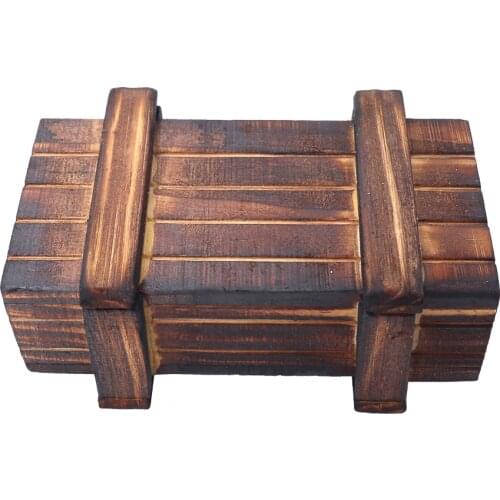 1PCS 1:10 Decor Accessories Wooden Box for Axial SCX10 D90 D110 Tamiya CC01 Traxxas TRX-4 RC Car Truck Part RC Rock Crawler