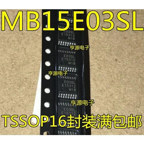 10PCS MB15E03SL E03SL MB15E03SLPFV1-G-ER TSSOP16